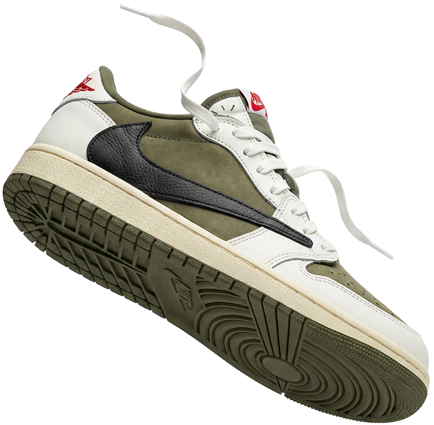 Imagem de um tênis flutuando no card É Seguro? do Droper